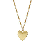 Heart of Gold Necklace - 18" Belcher - Primm'sHeart of Gold Necklace - 18" BelcherHart
