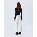 Slvrlake Denim Grace Crop White
