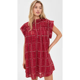 Isabel Marant Leazali Dress Red