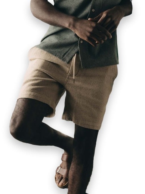 The Après Short Heather Oat