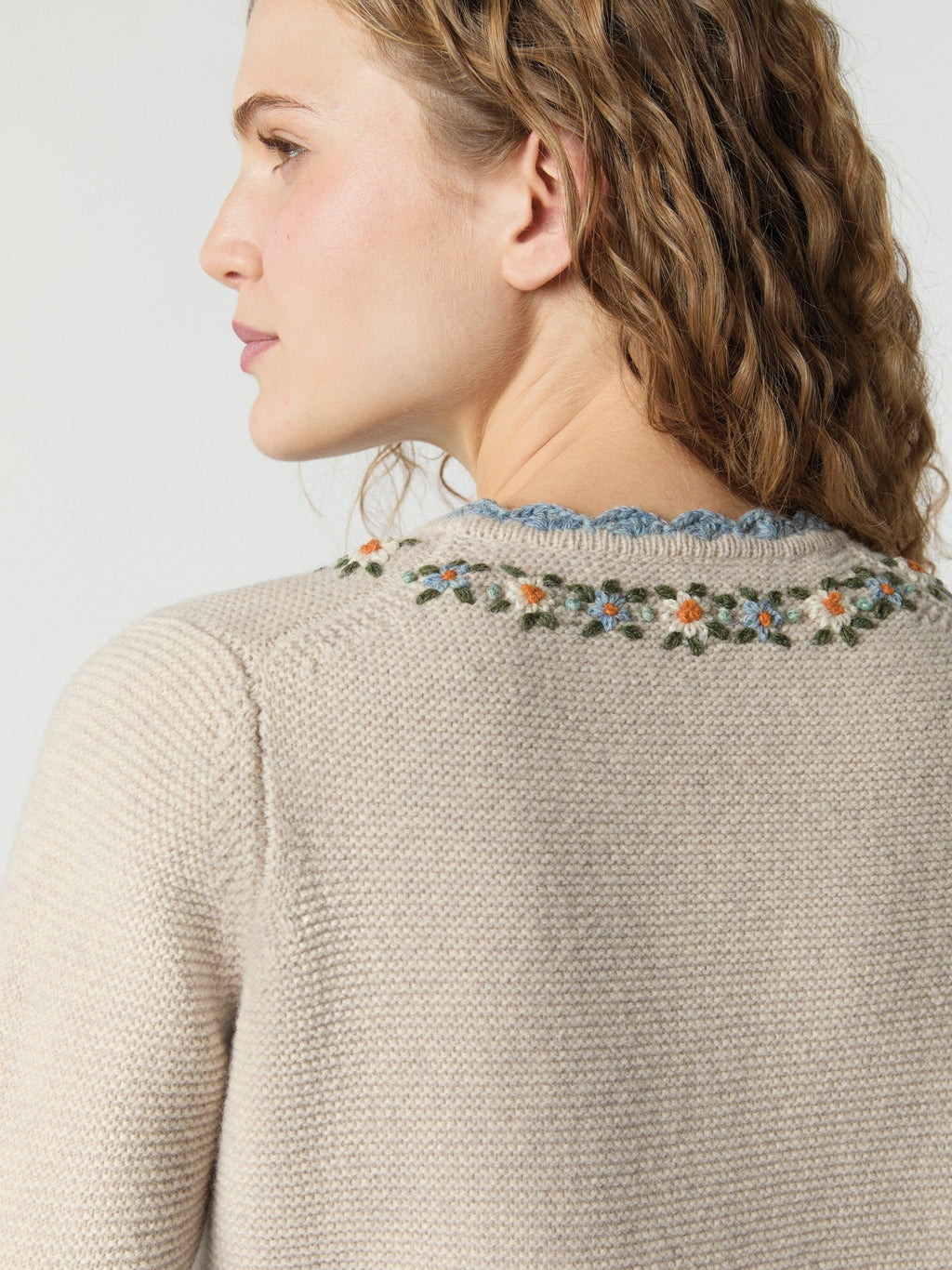 Aloise Embroidered Sweater Mashburn