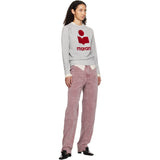 Isabel Marant Etolie Millyny Top Grey Red