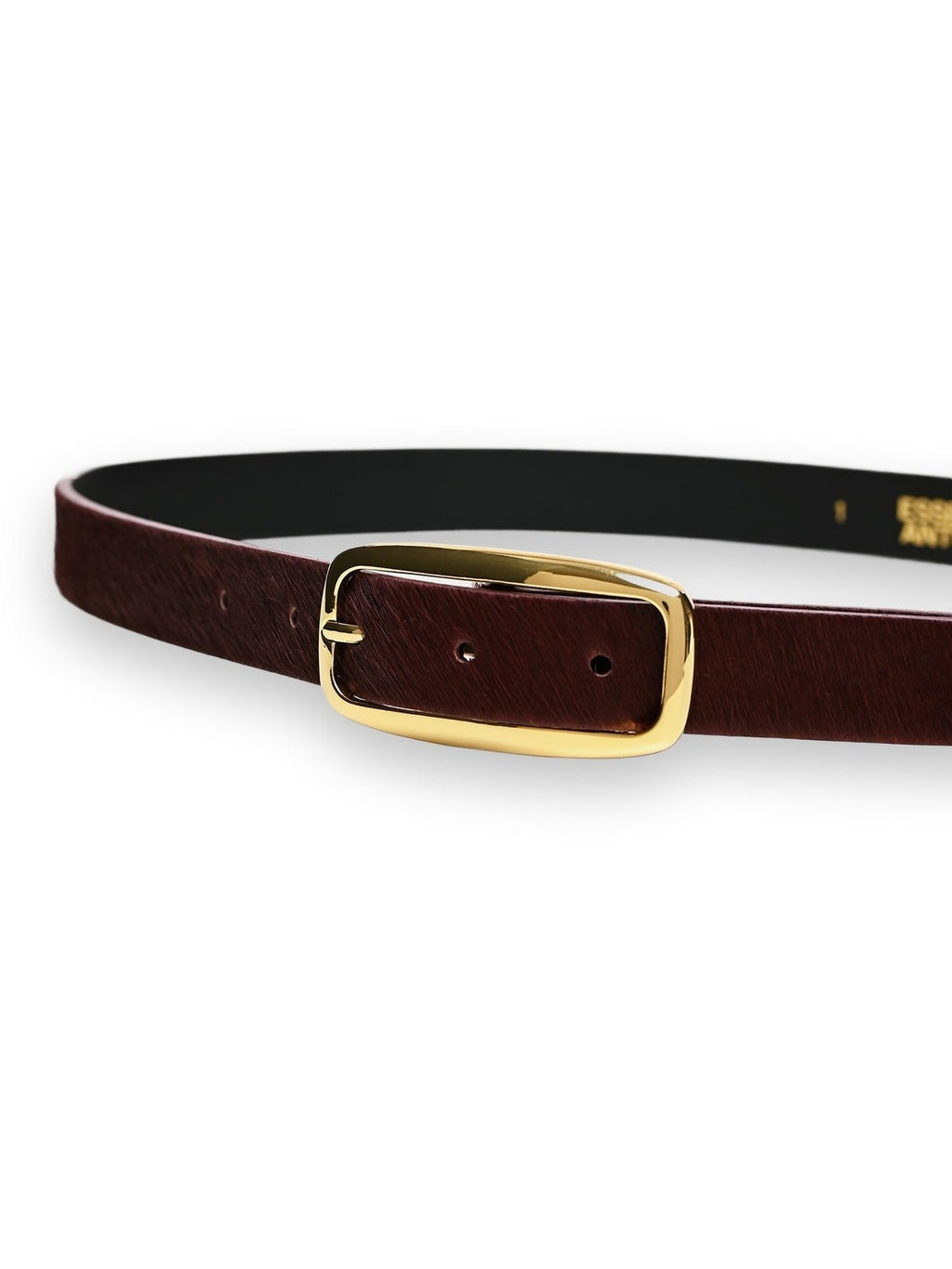 KLUB LEATHER THIN BELT ESSENTIEL ANTWERP