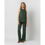 Jo Tunic Safari Green Sahara Linen - Primm'sJo Tunic Safari Green Sahara LinenMashburn