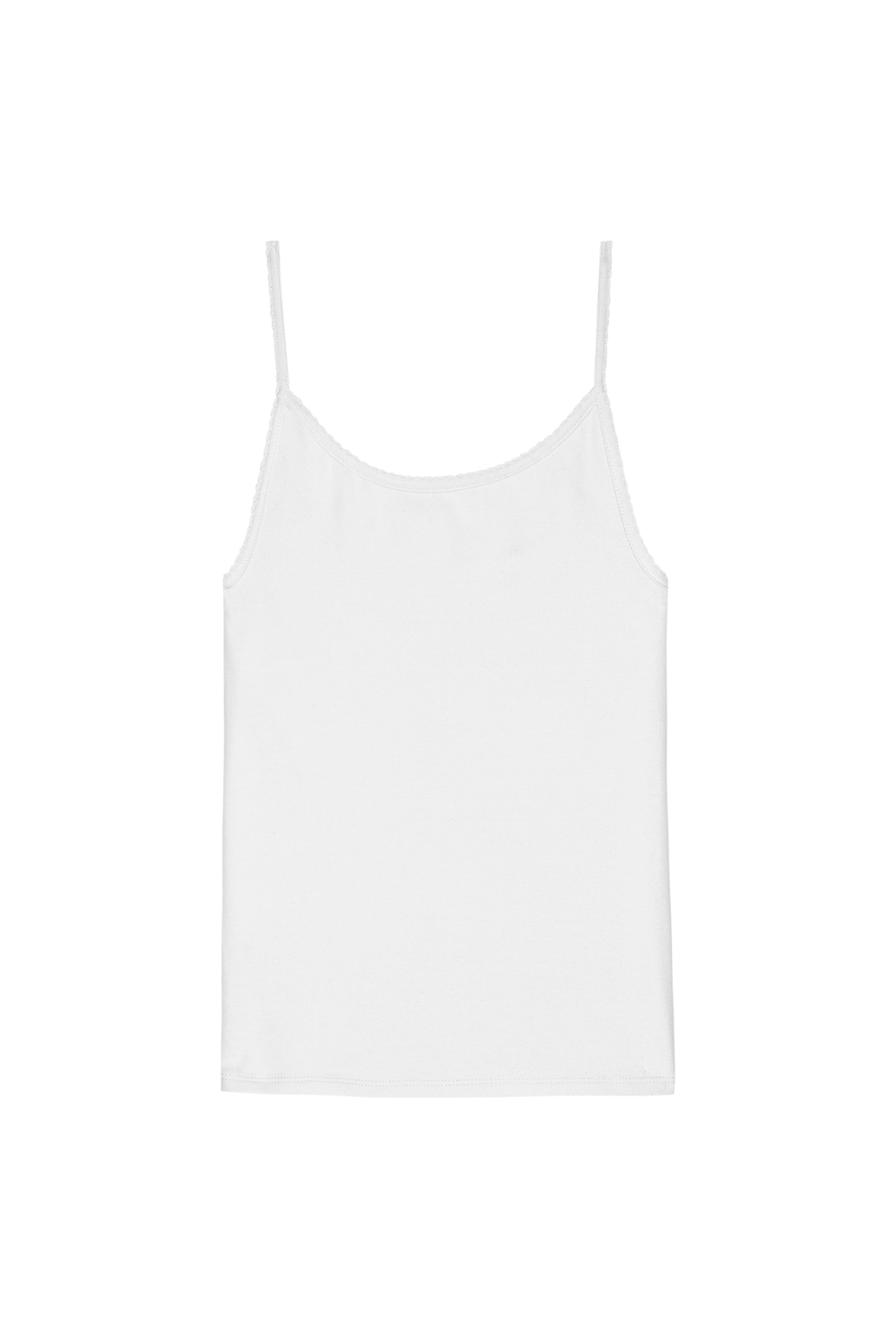 The Baby Rib Scallop Tank DONNI.