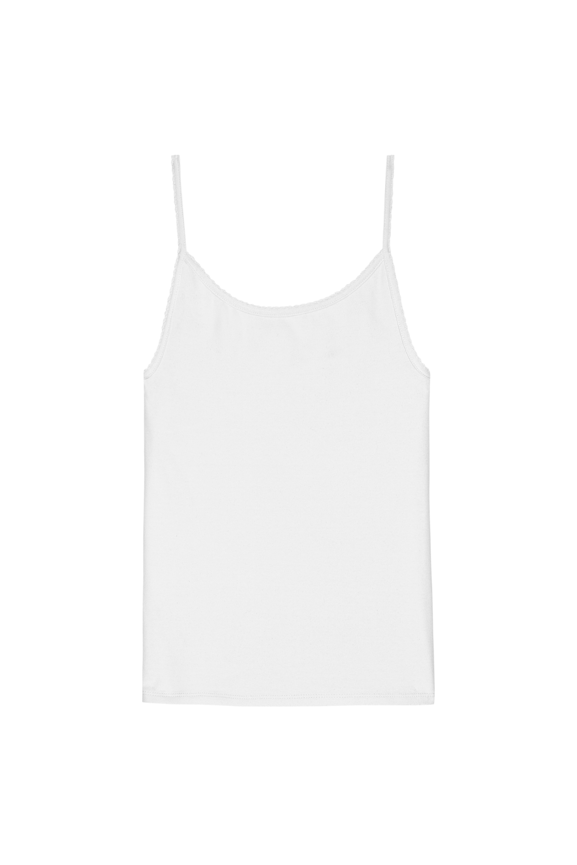 The Baby Rib Scallop Tank DONNI.
