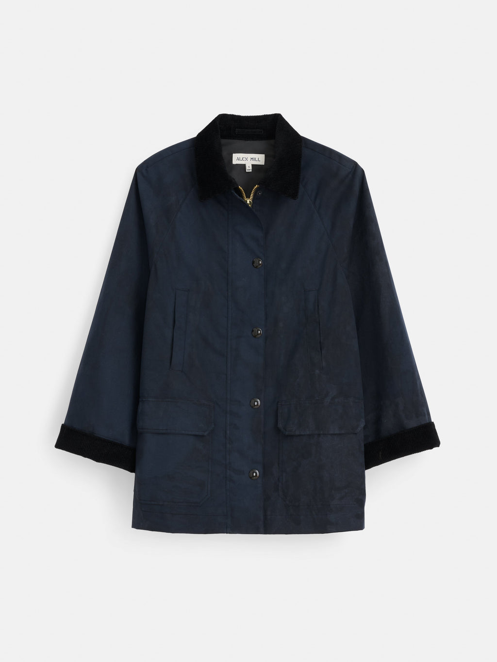Chiltern Street Jacket In Waxed Cotton Alex Mill