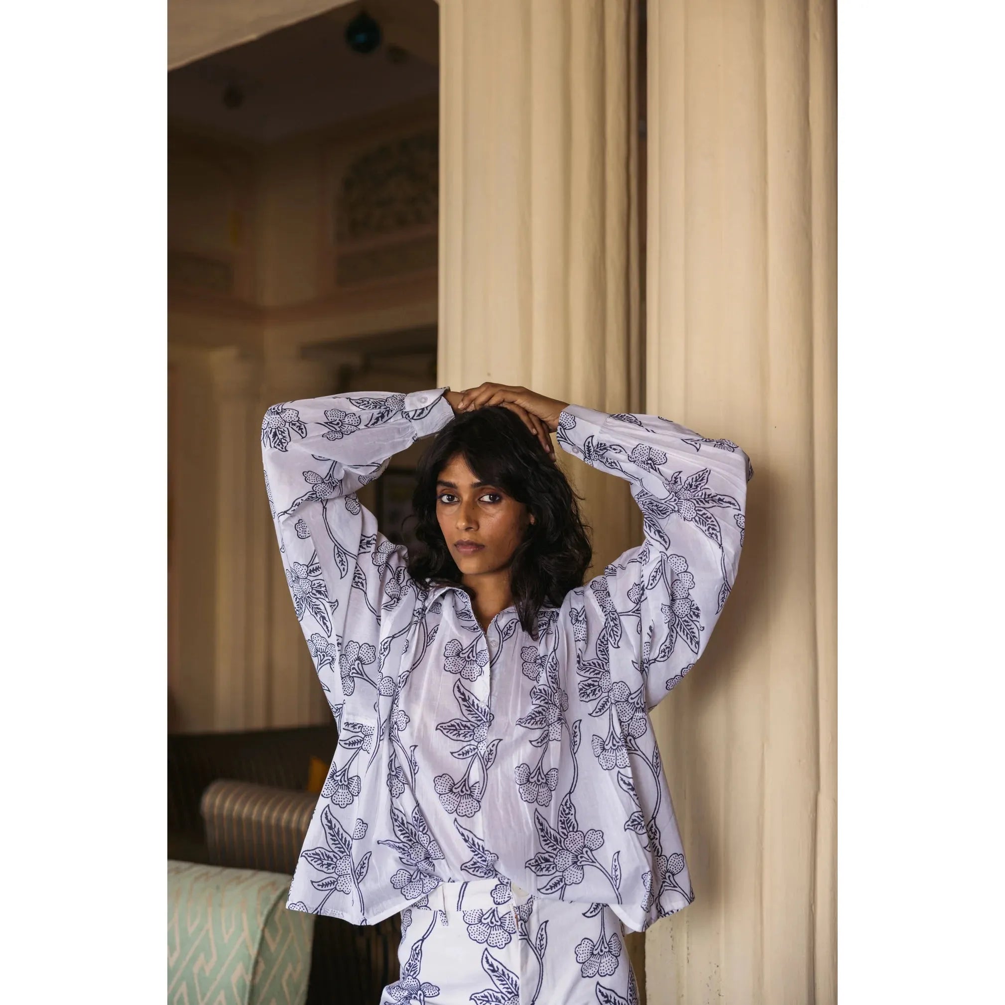 Kali Top in Orchid Print - Primm'sKali Top in Orchid PrintSZ BlockPrints