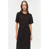 Kassie T-shirt Dress with Tie - Primm'sKassie T-shirt Dress with TieSimkhai