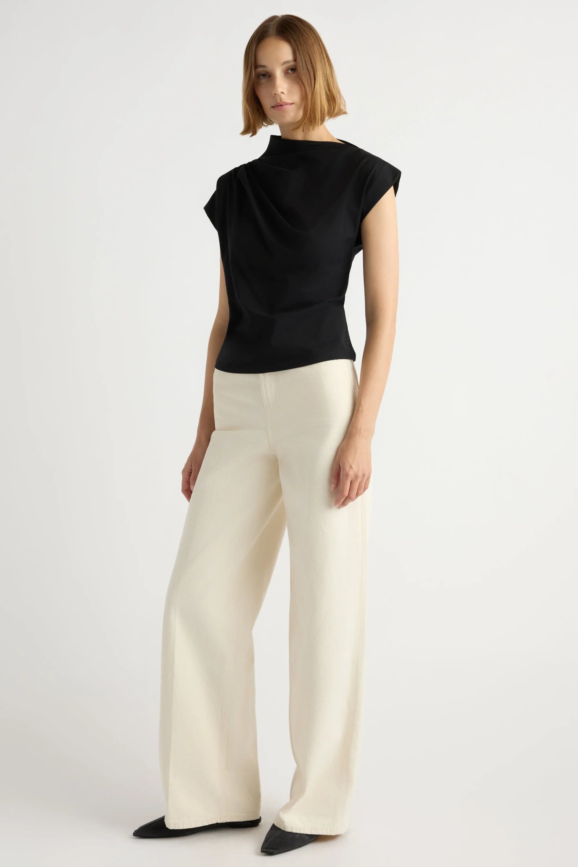 Kenny Asymmetric-Neck Tee Modern Citizen