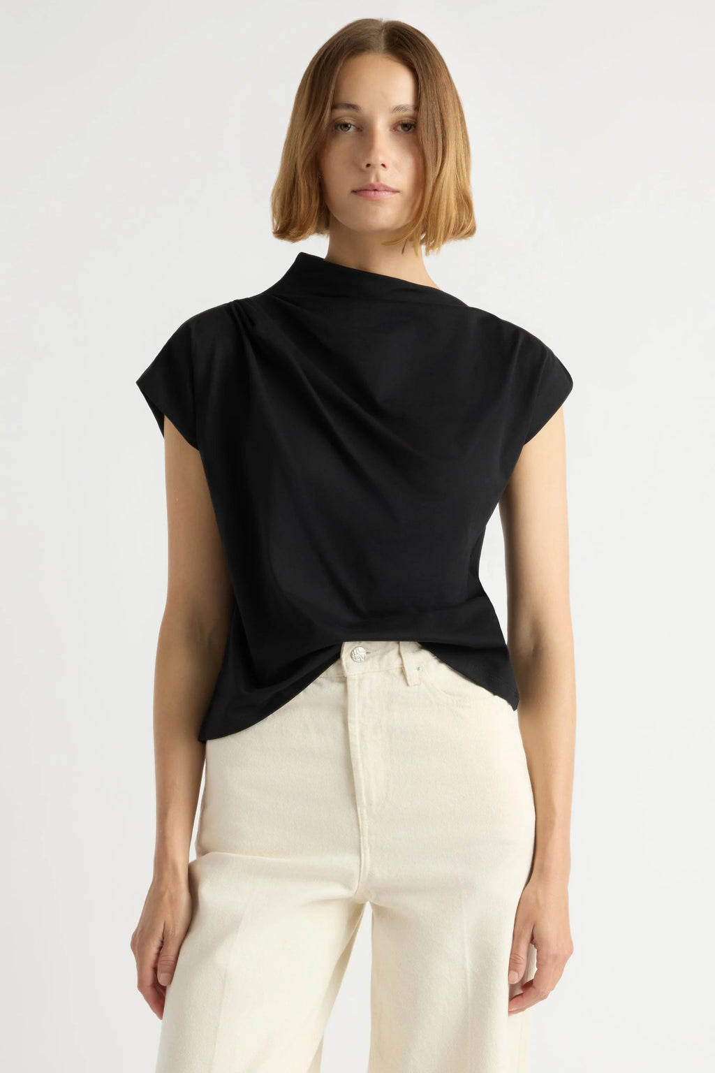 Kenny Asymmetric-Neck Tee Modern Citizen