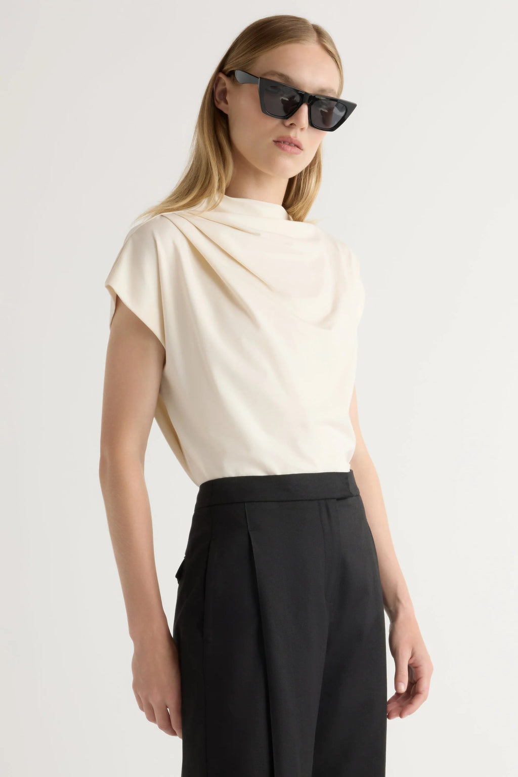Kenny Asymmetric-Neck Tee Modern Citizen