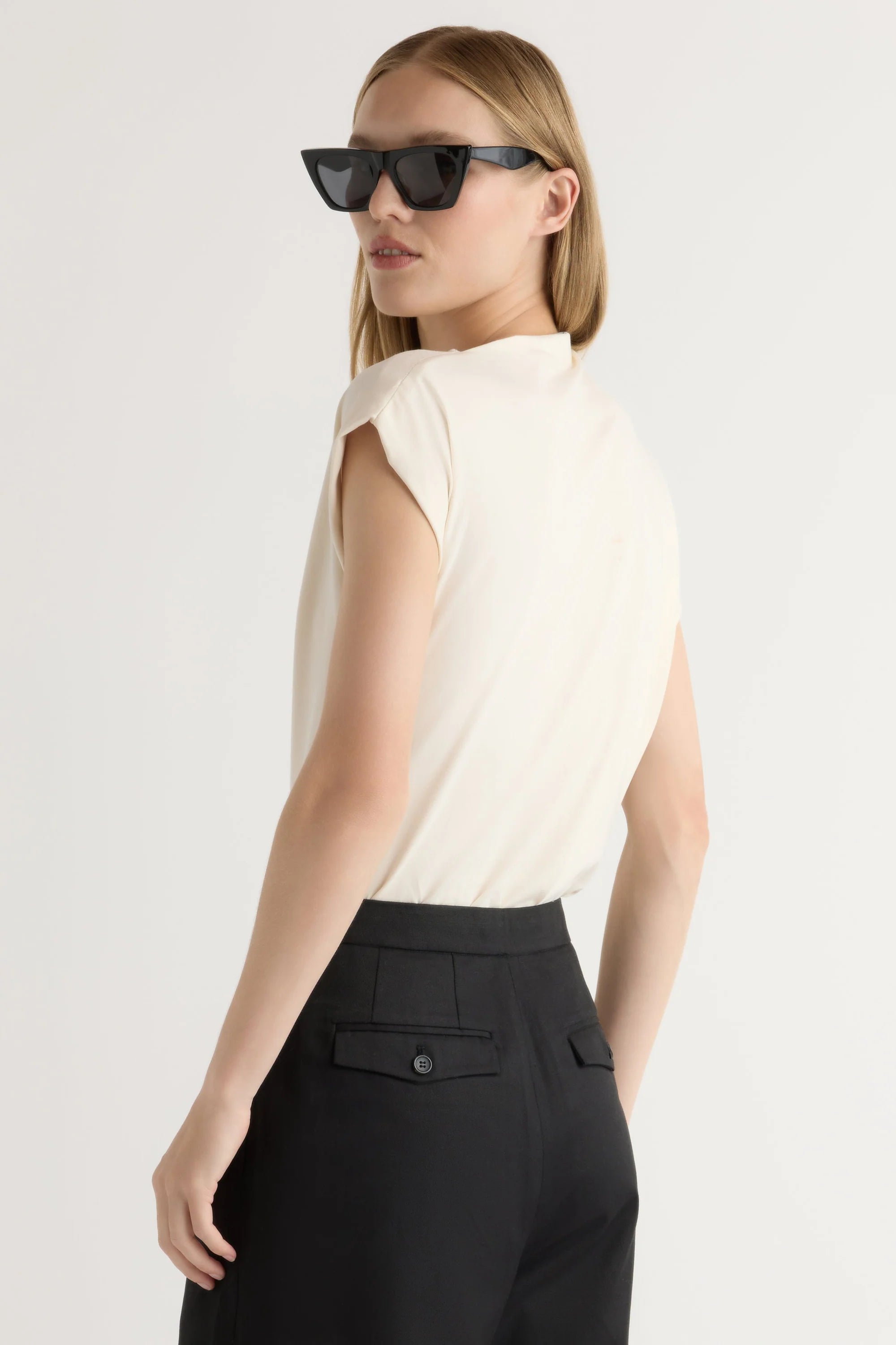 Kenny Asymmetric-Neck Tee Modern Citizen