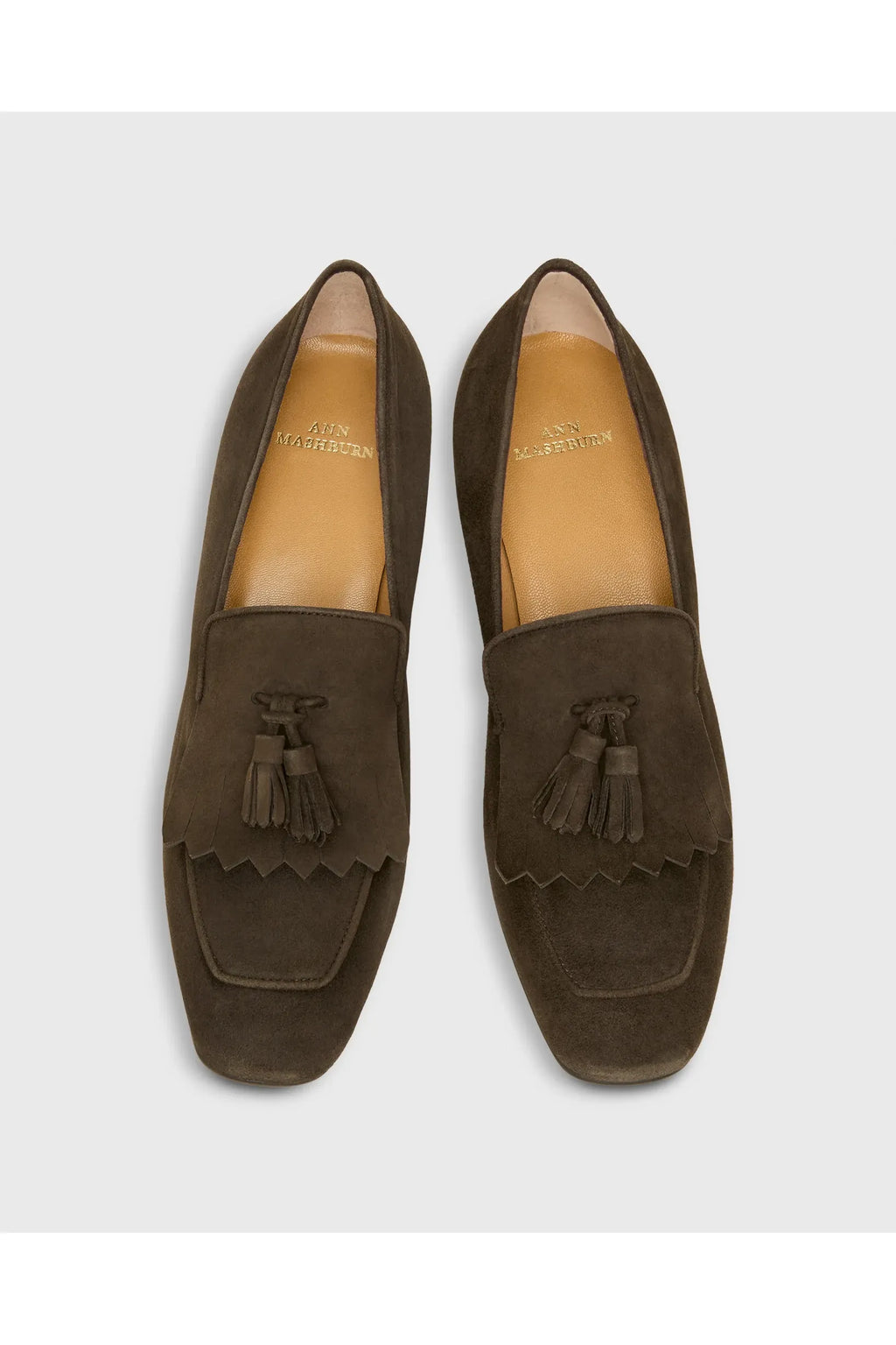 Kilt Heel Chocolate Suede - Primm'sKilt Heel Chocolate SuedeMashburn