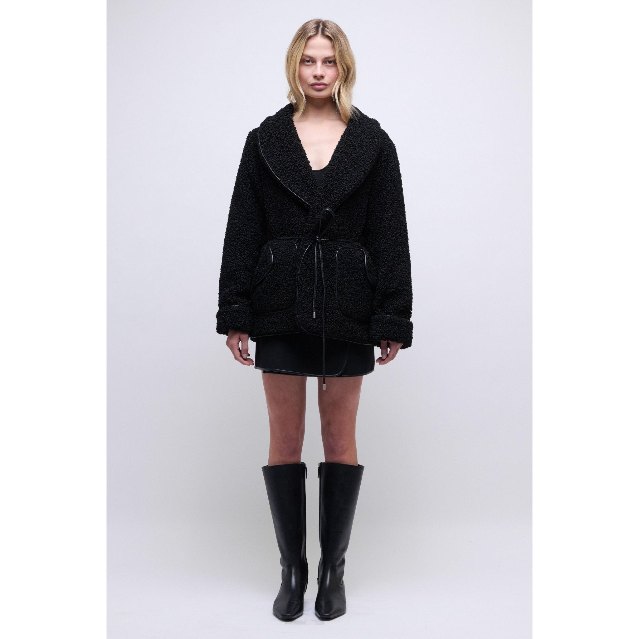 Kimia Tie Waist Jacket - Primm'sKimia Tie Waist JacketSimkhai