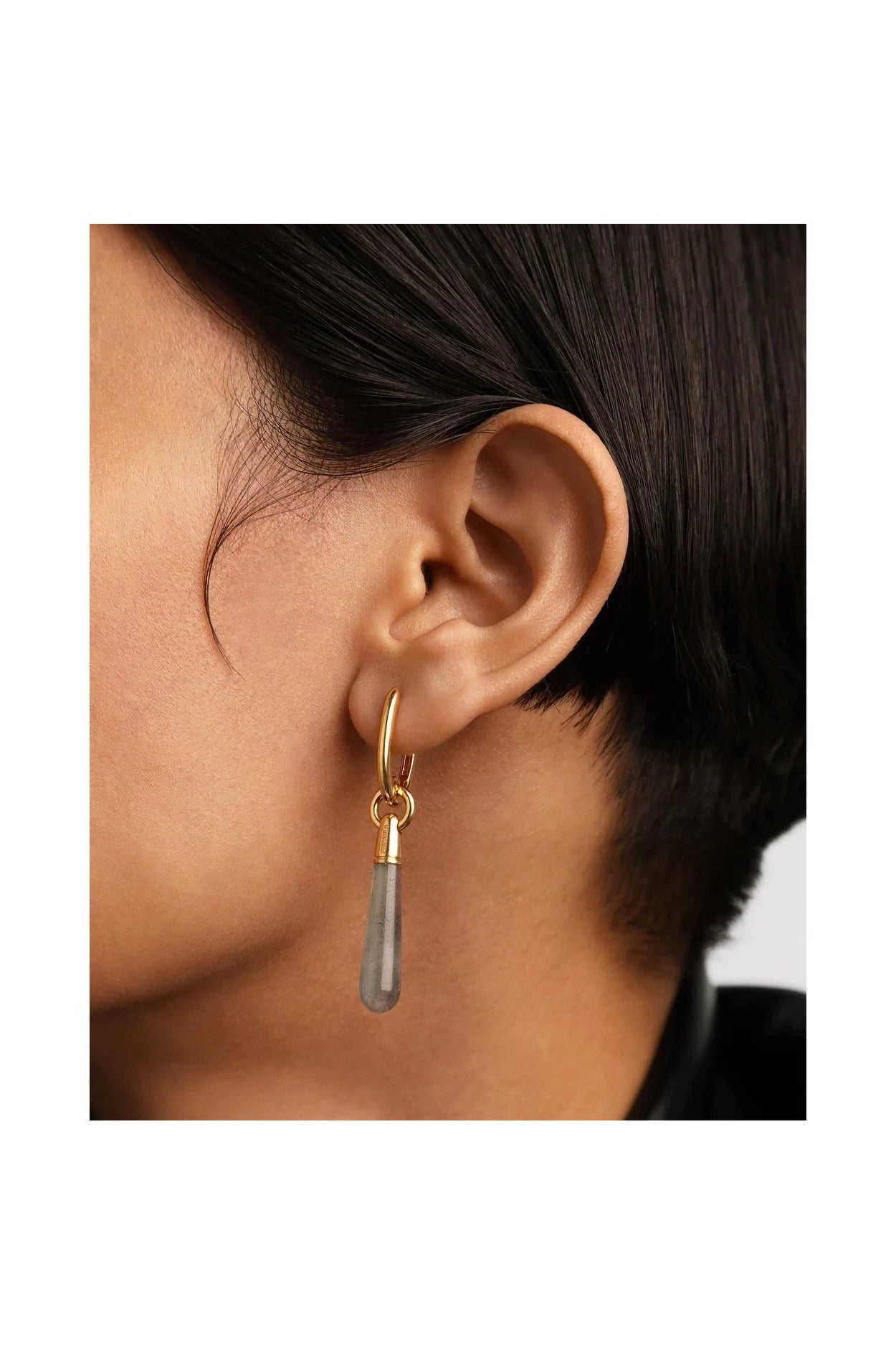 Labradorite Large Drop Pendant PDPAOLA