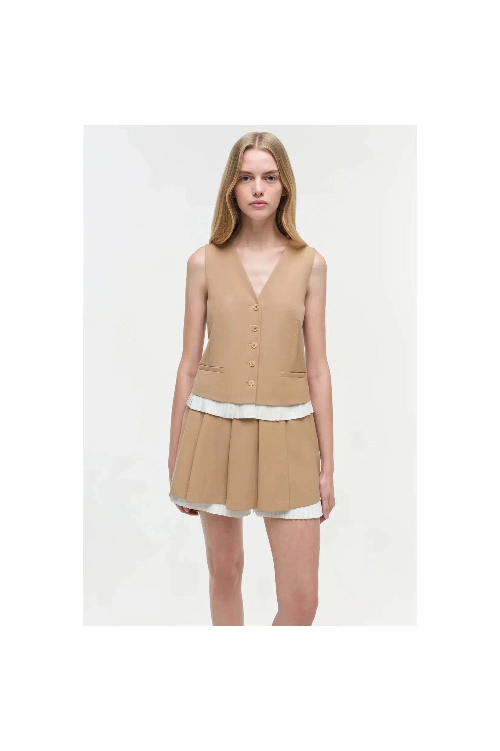 Laiken Vest Camel - Primm'sLaiken Vest CamelSimkhai