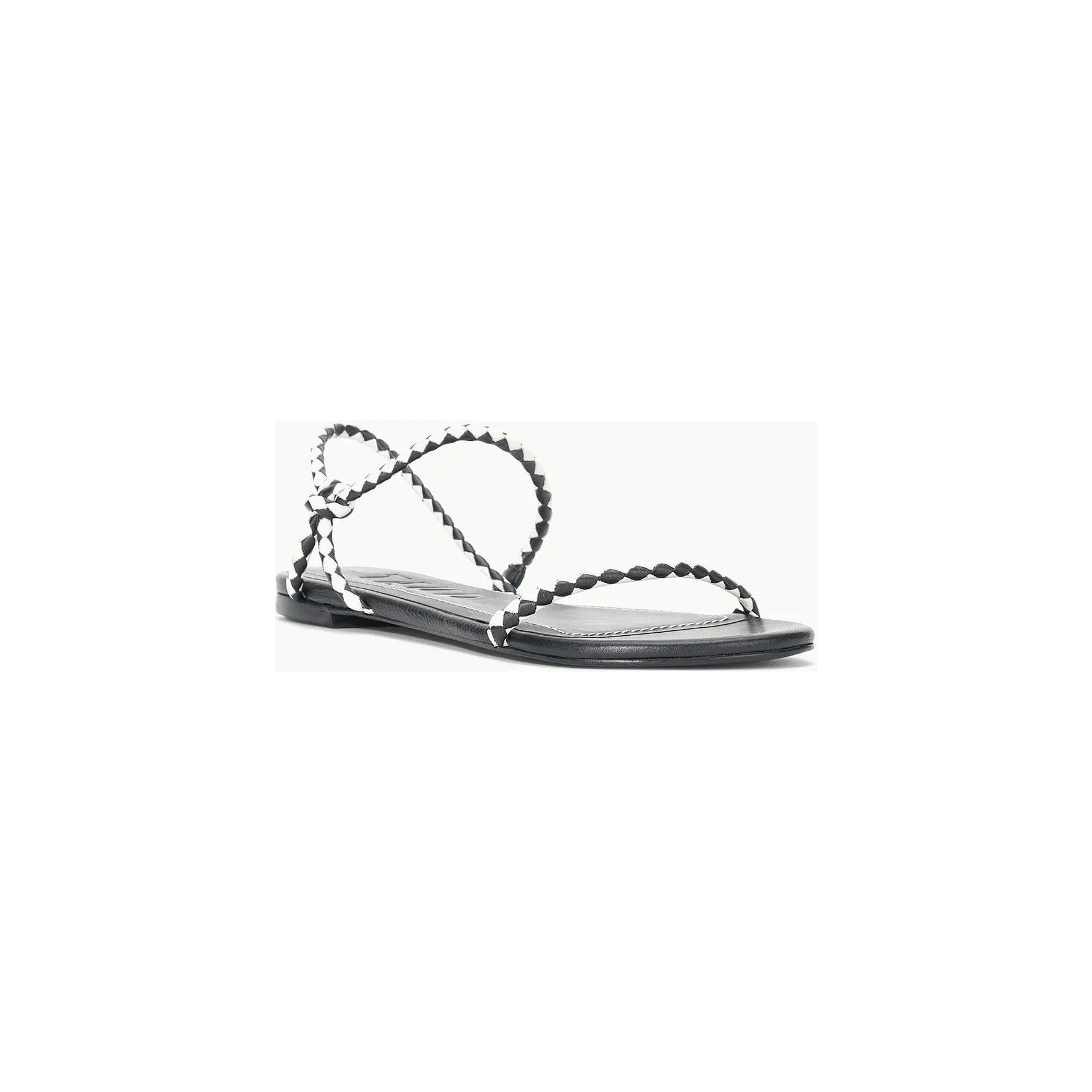 Laurel Sandal Black Paper - Primm'sLaurel Sandal Black PaperStaud