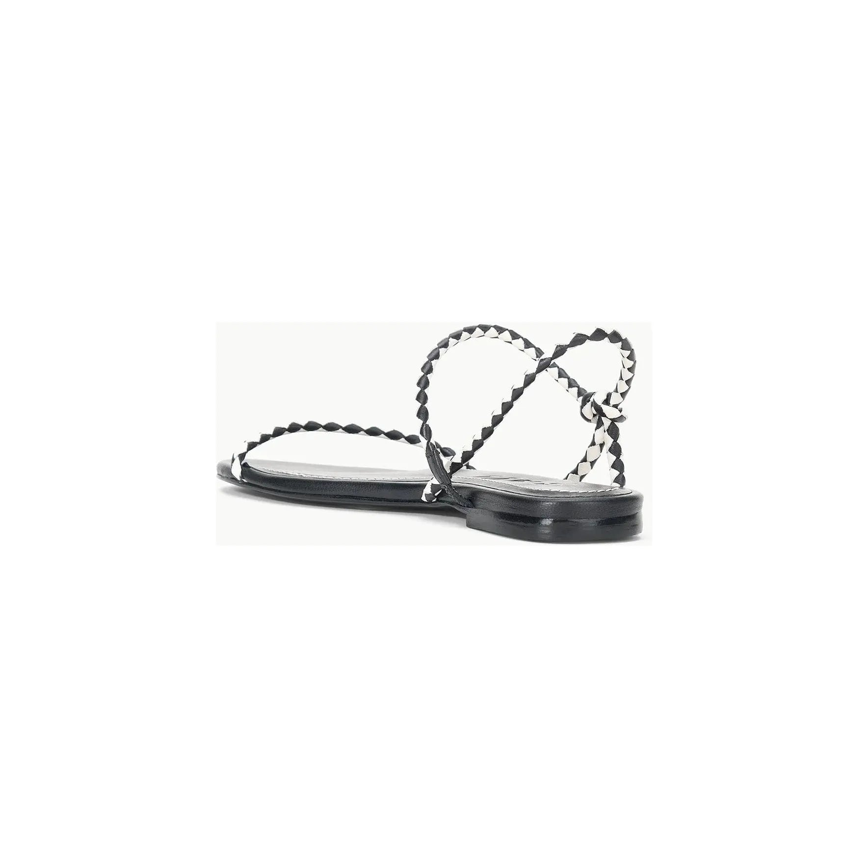 Laurel Sandal Black Paper - Primm'sLaurel Sandal Black PaperStaud