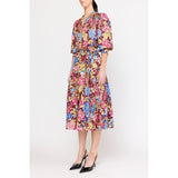 Layla Dress - Carmine Floral - Primm'sLayla Dress - Carmine FloralChristy Lynn