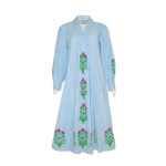 Leo Dress in Palladio Garden & Thin Stripes - Primm'sLeo Dress in Palladio Garden & Thin StripesSZ BlockPrints