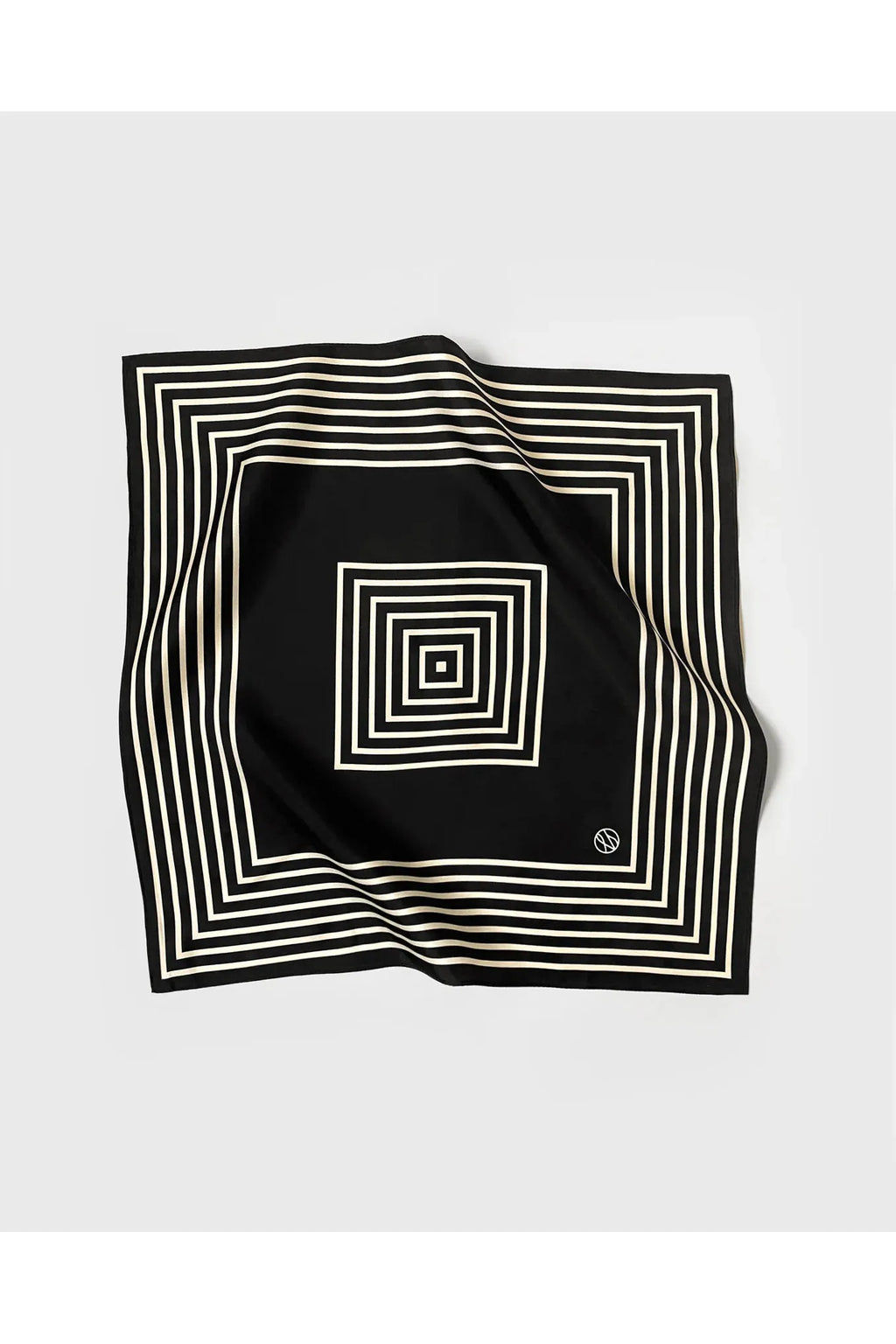 Lescarf NO. 16 | Black & Cream| 50 CM - Primm'sLescarf NO. 16 | Black & Cream| 50 CMLescarf