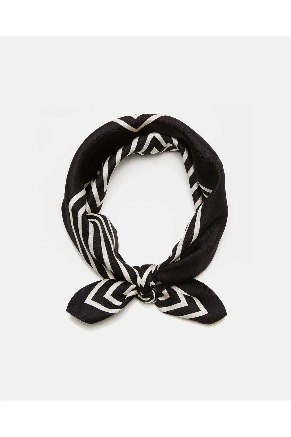 Lescarf NO. 16 | Black & Cream| 50 CM - Primm'sLescarf NO. 16 | Black & Cream| 50 CMLescarf