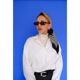 Lescarf NO. 2 | Black | 65 CM - Primm'sLescarf NO. 2 | Black | 65 CMLescarf