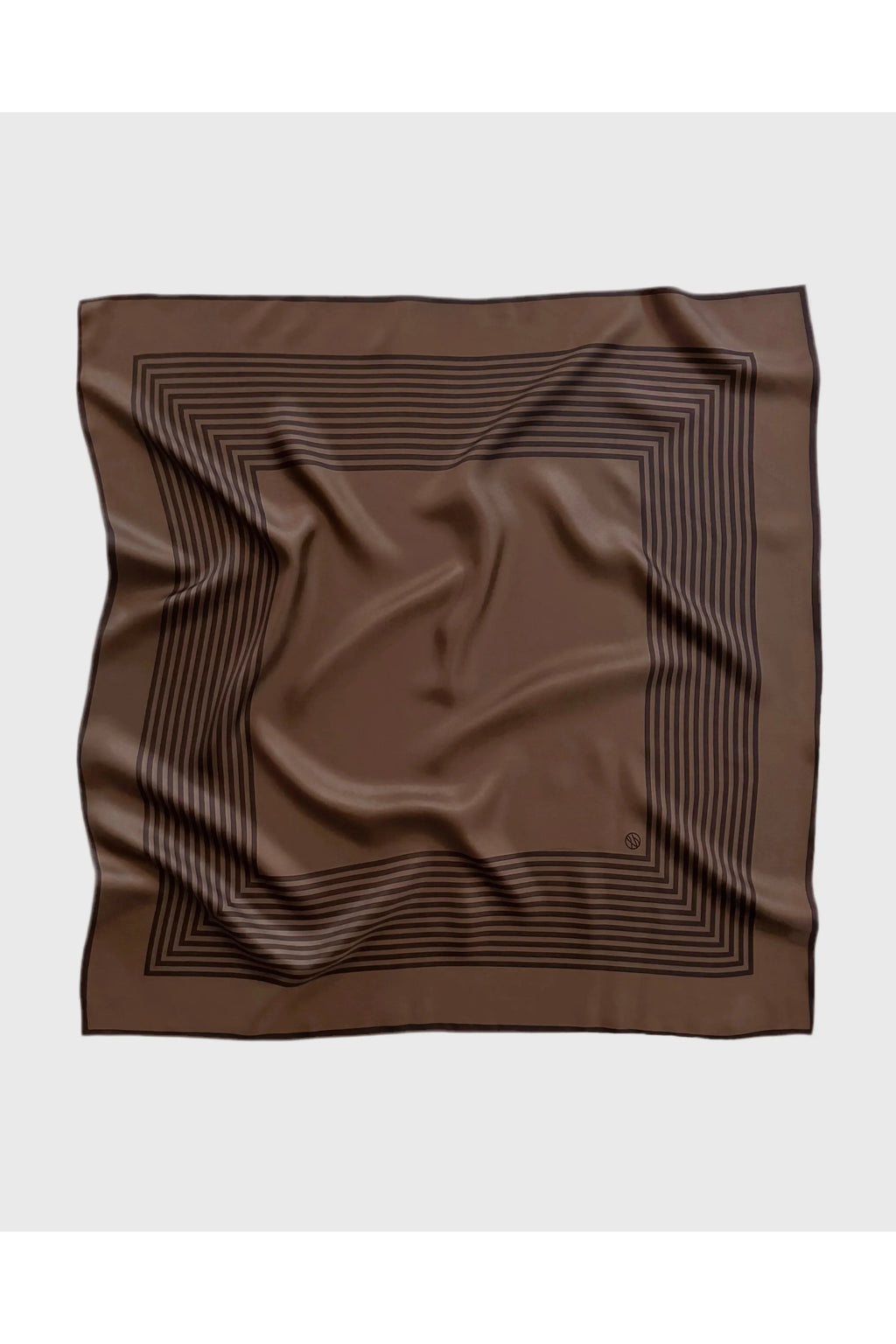 Lescarf STRIPED SCARF | BROWN | 80 CM - Primm'sLescarf STRIPED SCARF | BROWN | 80 CMLescarf