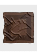 Lescarf STRIPED SCARF | BROWN | 80 CM - Primm'sLescarf STRIPED SCARF | BROWN | 80 CMLescarf