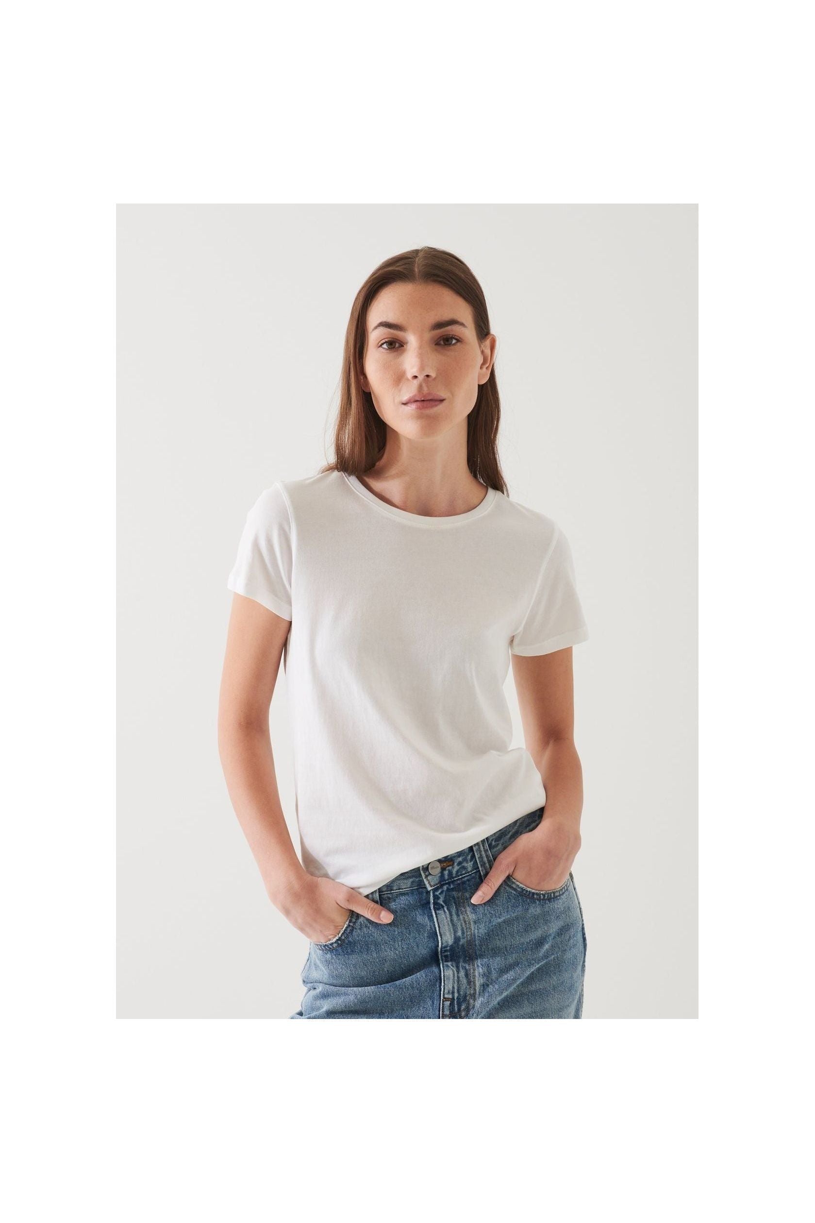 Lightweight Pima Cotton Classic T-Shirt White - Primm'sLightweight Pima Cotton Classic T-Shirt WhitePatrick Assaraf