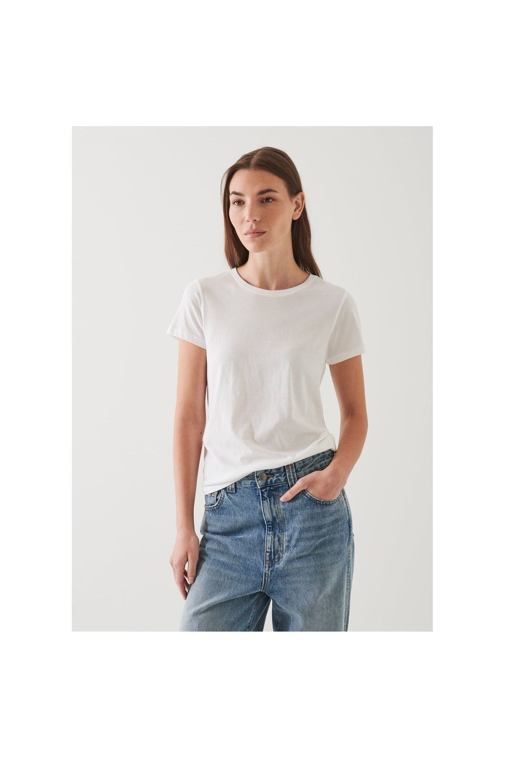 Lightweight Pima Cotton Classic T-Shirt White - Primm'sLightweight Pima Cotton Classic T-Shirt WhitePatrick Assaraf