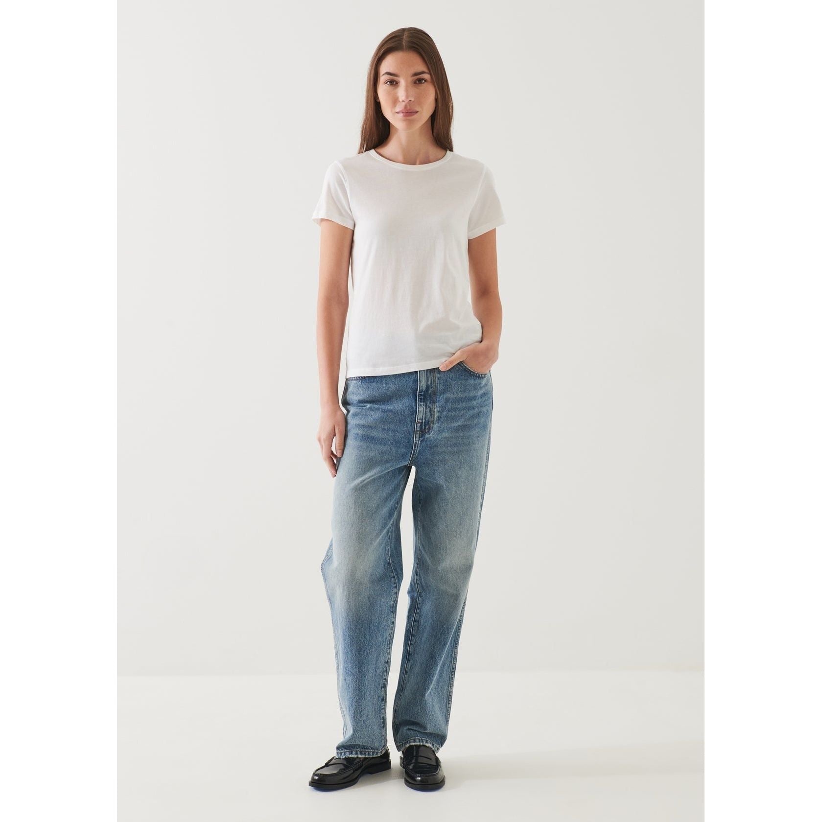 Lightweight Pima Cotton Classic T-Shirt White - Primm'sLightweight Pima Cotton Classic T-Shirt WhitePatrick Assaraf