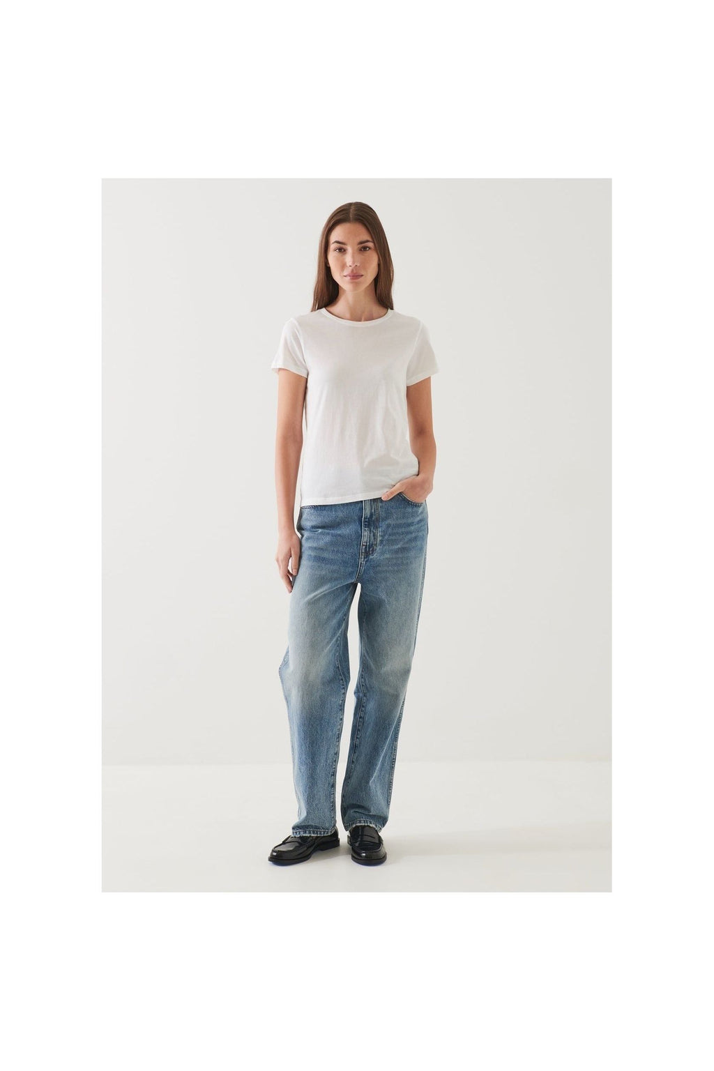Lightweight Pima Cotton Classic T-Shirt White - Primm'sLightweight Pima Cotton Classic T-Shirt WhitePatrick Assaraf