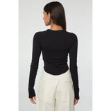 Line by K Cathal Top Black - Primm'sLine by K Cathal Top BlackLine by K