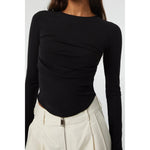 Line by K Cathal Top Black - Primm'sLine by K Cathal Top BlackLine by K