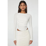 Line by K Cathal Top White - Primm'sLine by K Cathal Top WhiteLine by K