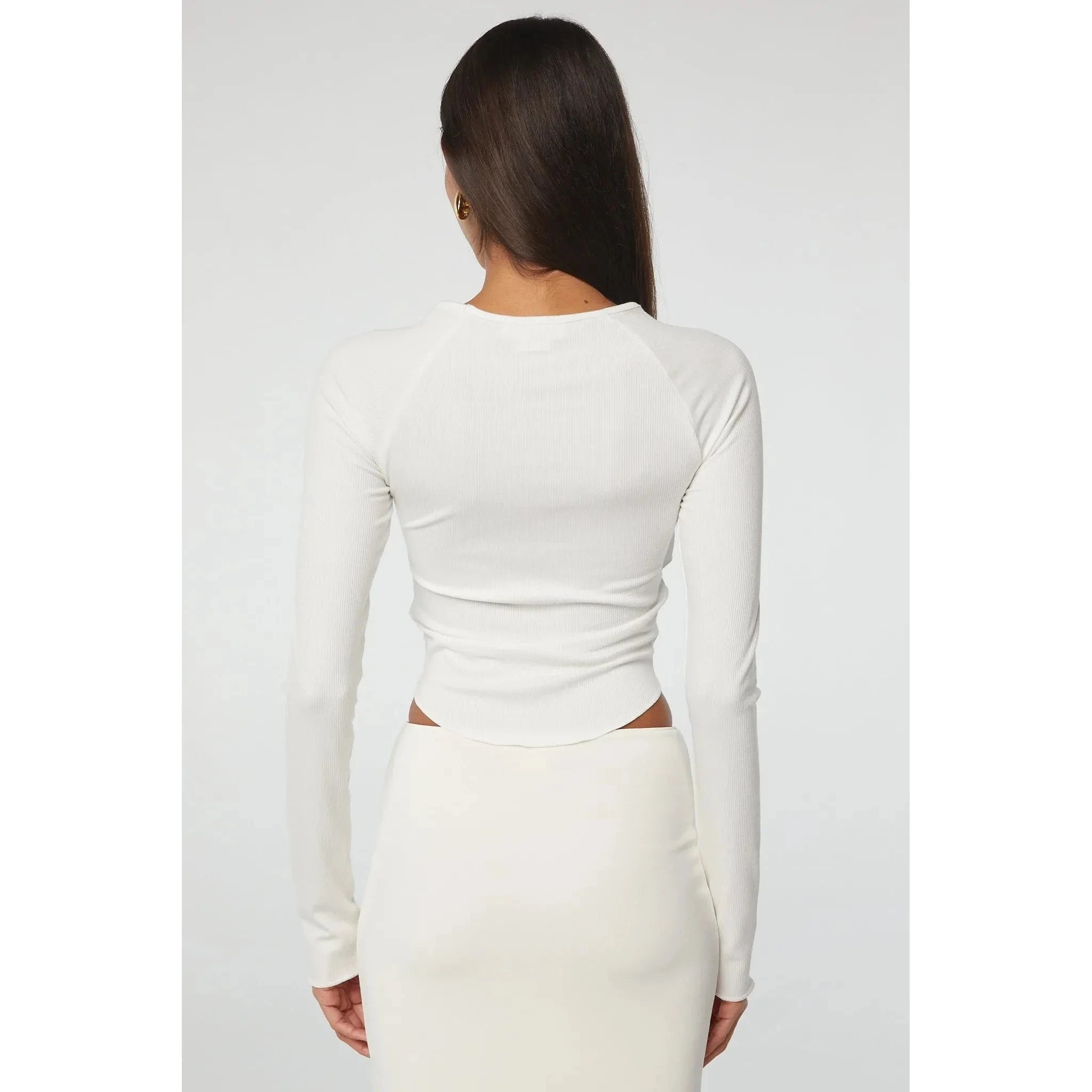 Line by K Cathal Top White - Primm'sLine by K Cathal Top WhiteLine by K