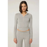 Line by K Fion Top Heather Grey - Primm'sLine by K Fion Top Heather GreyLine by K