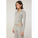 Line by K Fion Top Heather Grey - Primm'sLine by K Fion Top Heather GreyLine by K