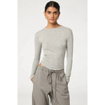 Line by K Simon Top Heather Grey - Primm'sLine by K Simon Top Heather GreyLine by K