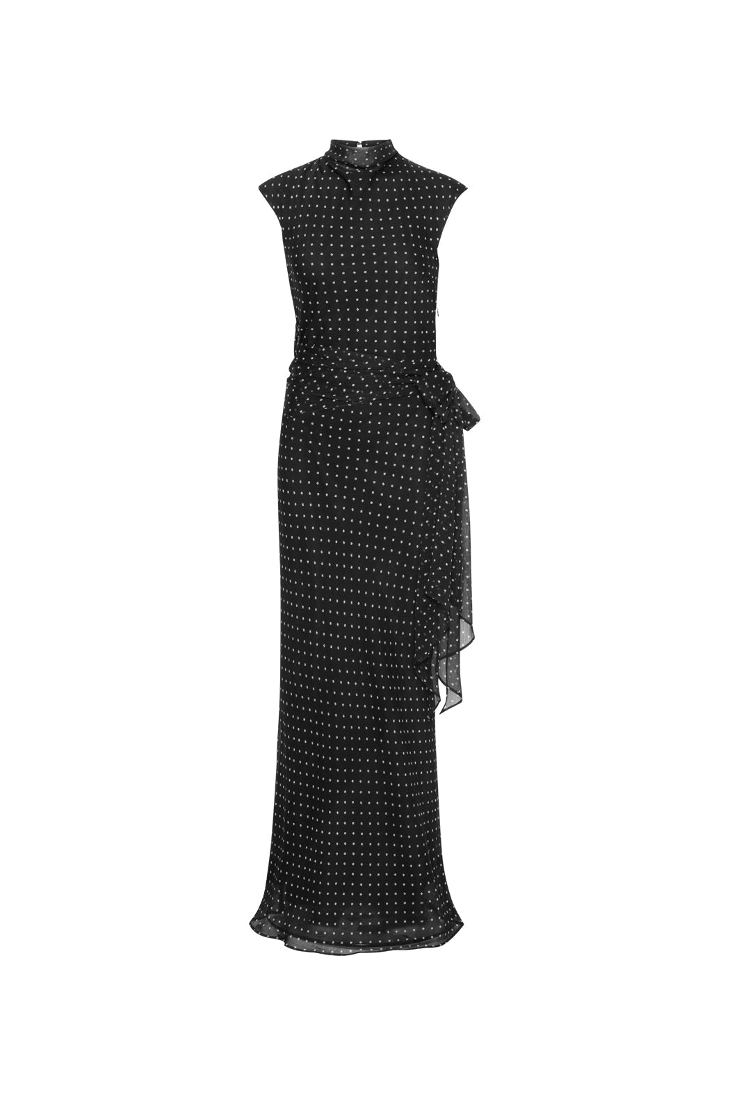 Long Dress W. Tie - Primm'sLong Dress W. TieROTATE Birger Christensen