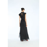 Long Dress W. Tie - Primm'sLong Dress W. TieROTATE Birger Christensen