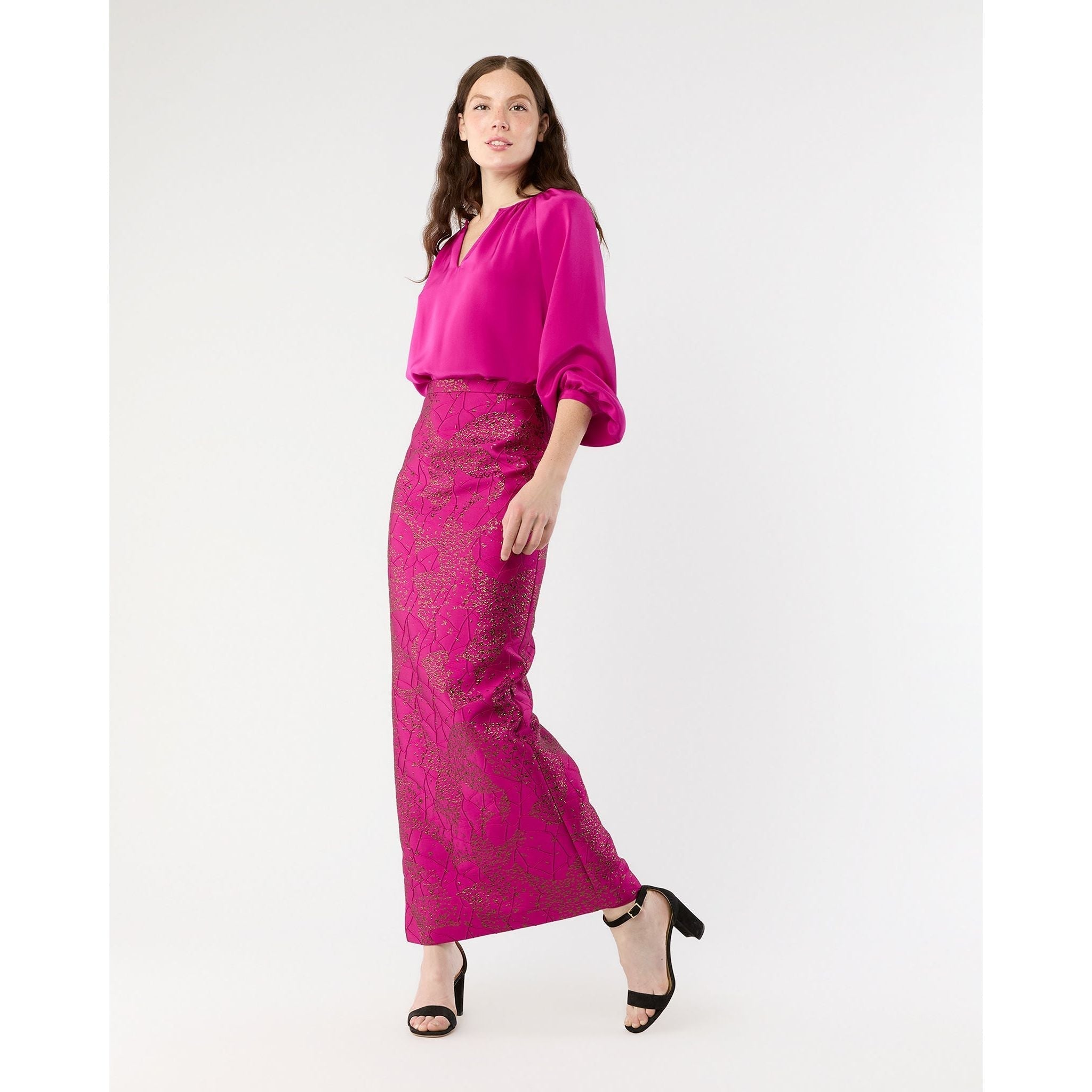 Long Pencil Skirt - Primm'sLong Pencil SkirtMashburn