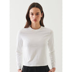 Long Sleeve Iconic Pima Stretch Baby Tee - Primm'sLong Sleeve Iconic Pima Stretch Baby TeePatrick Assaraf