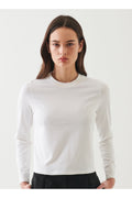 Long Sleeve Iconic Pima Stretch Baby Tee - Primm'sLong Sleeve Iconic Pima Stretch Baby TeePatrick Assaraf