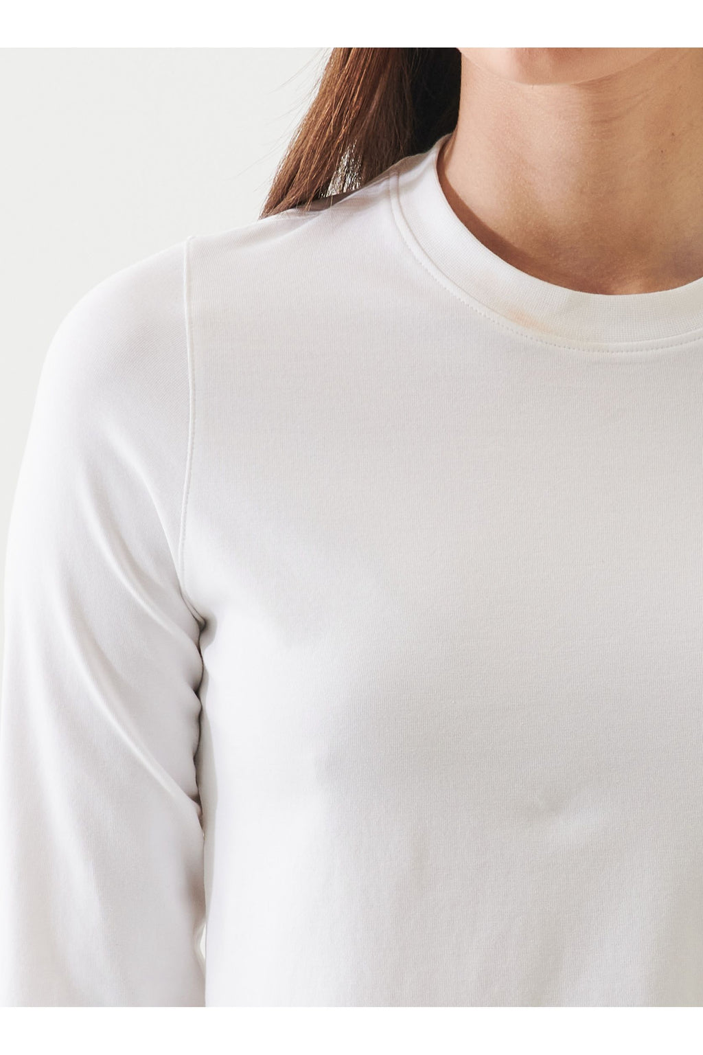 Long Sleeve Iconic Pima Stretch Baby Tee - Primm'sLong Sleeve Iconic Pima Stretch Baby TeePatrick Assaraf