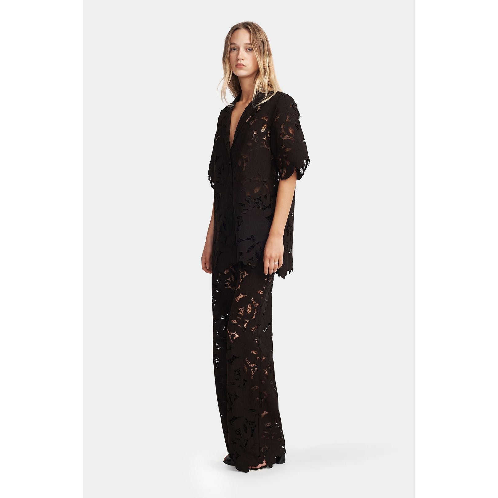 Loretta Lace Shirt Black - Primm'sLoretta Lace Shirt BlackHansen & Gretel