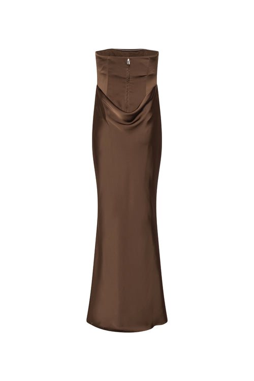 CORSAGE LONG DRESS ROTATE Birger Christensen