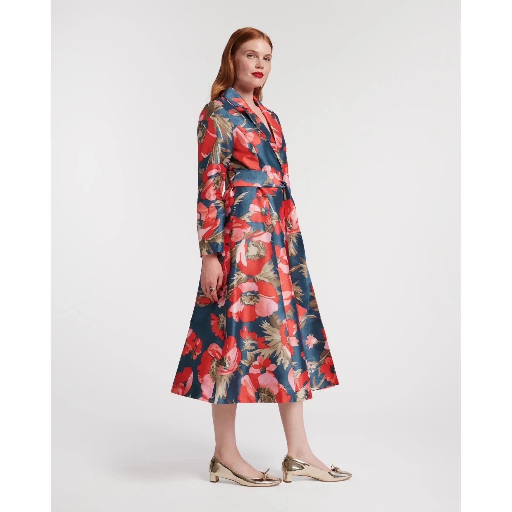 Lucille Wrap Dress Paradise Poppy - Primm'sLucille Wrap Dress Paradise PoppyFrances Valentine